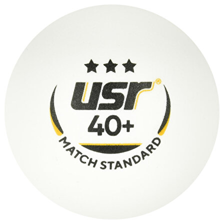 USR T-Match 3 lü 3 Yıldız Masa Tenisi Maç Topu