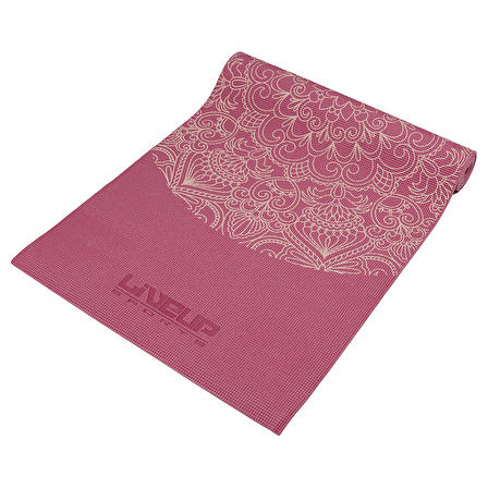 Liveup LS3231C 6mm Yoga Mat Fuşya