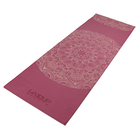 Liveup LS3231C 6mm Yoga Mat Fuşya