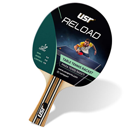 USR Reload ITTF Onaylı Masa Tenisi Raketi