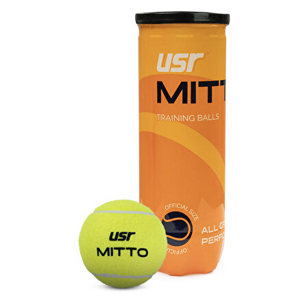 USR Mitto 3 lü Tenis Antrenman Topu