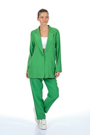 Seçil Havuç Kesim Yeşil Kadın Pantolon 2312001013