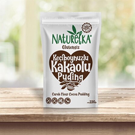 Naturelka Keçiboynuzlu Kakaolu Puding 220 gr