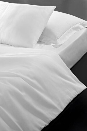 Varol 2 Adet Pan Serisi Ranforce Otel Yastık Kılıfı 50x70+5 Volanlı