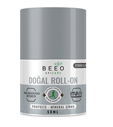 Bee'O Propolis Pudrasız Erkek Roll-On Deodorant 50 ml