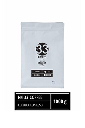 No 33 Espresso Çekirdek Kahve 1 kg