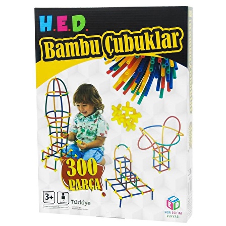 H.E.D. Bambu Çubuklar 300 Parça