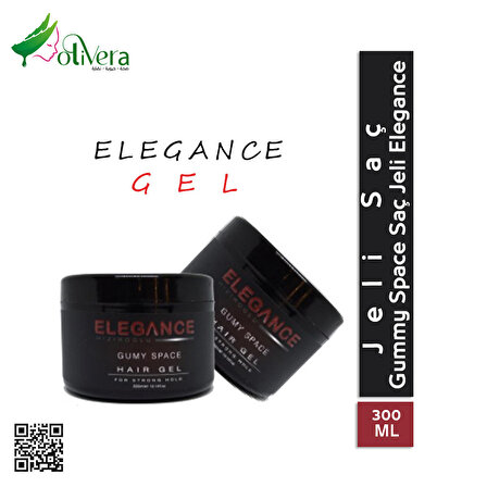 Elegance - Gummy Space Saç Jeli  - 300ML
