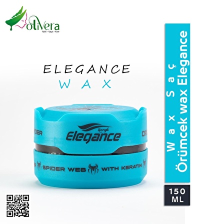 Spider Wax - Elegance Canister Blue 150ml