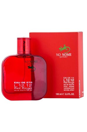 No Nome 070 L.12.12 Red Edt 100 ml Erkek Parfümü 8681689005740