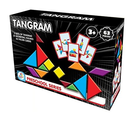 Eğitici Tangram Oyunu 63 Parça