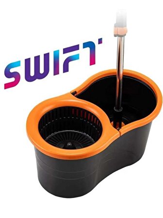Swift Otomatik Temizleme Seti 13L - Döner Başlıklı -Mikrofiber 