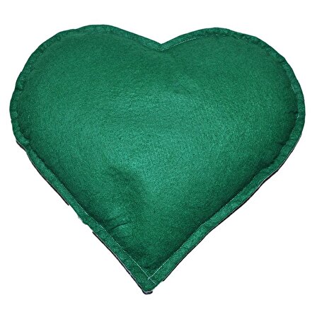 Tuz Yastığı Kalp Şekil Yeşil Beyaz Pudra 2-3Kg Çankırı Kaya Tuzu