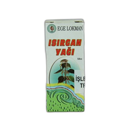 Ege Lokman Isırgan Yağı 50CC - Nettle Oil 50ML
