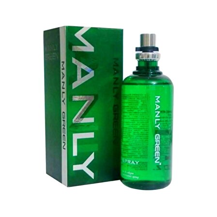 Manly Green EDC 125 Ml Erkek Parfüm 3 Adet