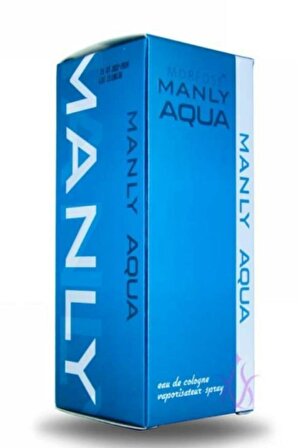 Manly Aqua EDC Çiçeksi Erkek Parfüm 125 ml  