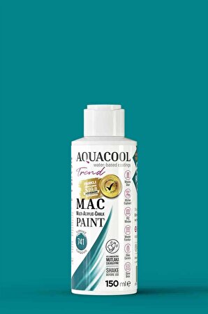 Aquacool Trend M.A.C Su Bazlı Akrilik Hobi Boyası 150 ml.