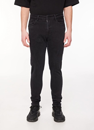 The Crow Normal Bel Dar Füme Erkek Denim Pantolon TC5003