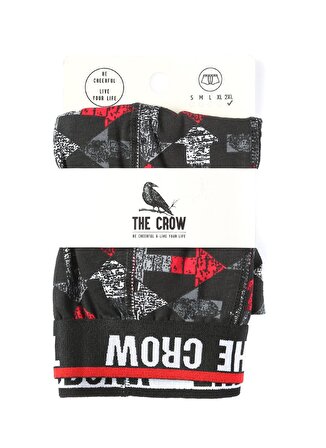 The Crow Çok Renkli Unisex Boxer TC1908 THE CROW BOXER