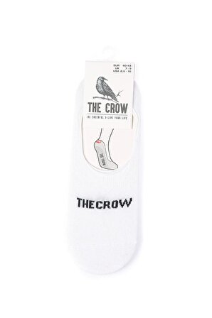 The Crow Babet Çorabı, 40-44, Beyaz