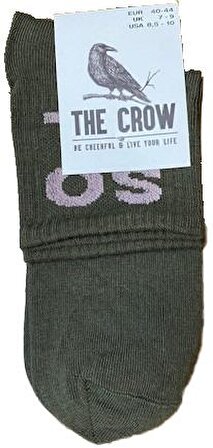 The Crow Yeşil Erkek Çorap