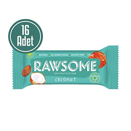 Rawsome Meyve Bar 40 Gr 16 Adet - KARIŞIK KURUYEMİŞ