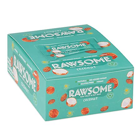 Rawsome Meyve Bar 40 Gr 16 Adet - KARIŞIK KURUYEMİŞ