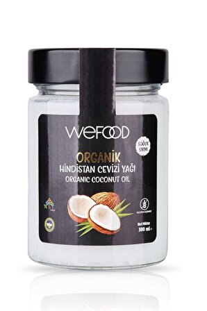 Organik Hindistan Cevizi Yağı (300 ml) - Wefood