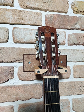 Gitar Duvar Askısı Standı Aparatı Ahsap Tasarım