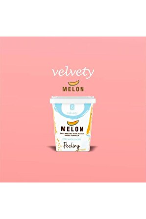 Idm Concept Velvety Melon Body Peelıng / Vücut Peelingi 400 Ml