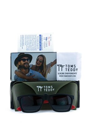 Toms Teddy Polarize/uv Güneş Gözlüğü Siyah Tt6005-6c101m