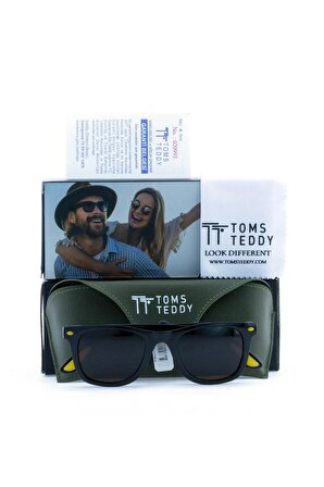 Toms Teddy Polarize/uv Güneş Gözlüğü Kahverengi Tt6002-11c202p