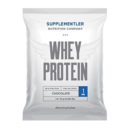 Supplementler.com Whey Protein 30 Gr Tek Kullanımlık - ÇİKOLATA
