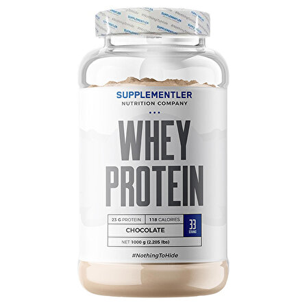 Supplementler.com Whey Protein 1000 Gr - ÇİKOLATA