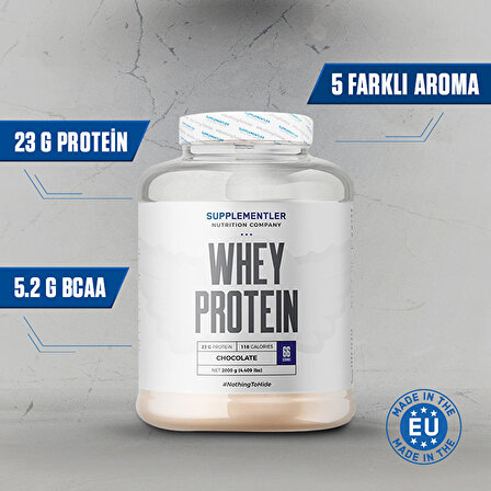 Supplementler.com Whey Protein 2000 Gr - ÇİLEK