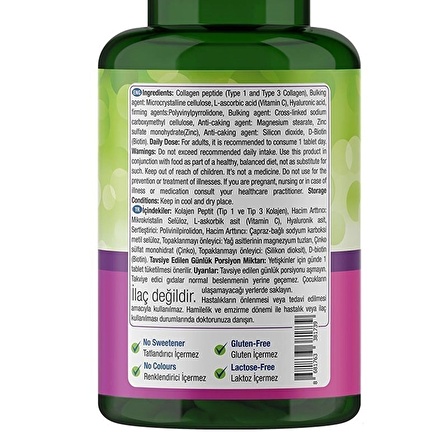 Nature's Supreme Beauty Collagen 60 Tablet - AROMASIZ