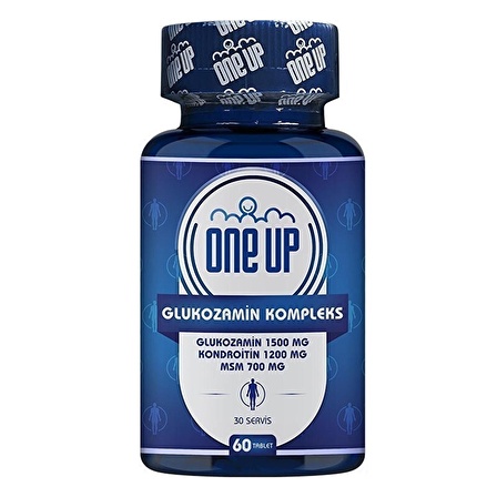 One Up Glukozamin Kompleks 60 Tablet - AROMASIZ