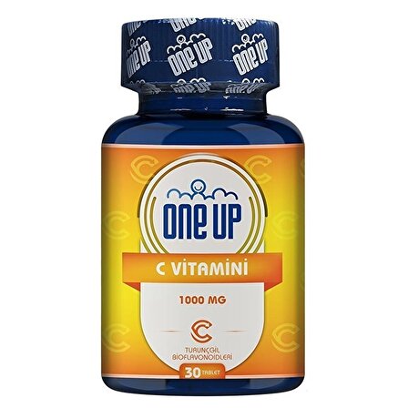 One Up C Vitamini 1000 Mg 30 Tablet - AROMASIZ