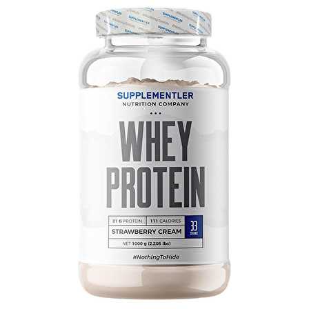 Supplementler.com Whey Protein 1000 Gr - KURABİYE