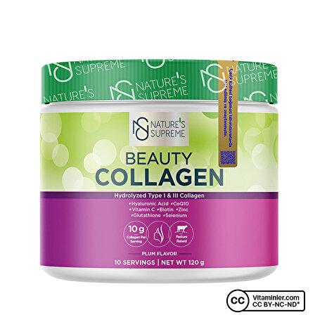 Nature's Supreme Beauty Collagen Powder 120 Gr - PORTAKAL