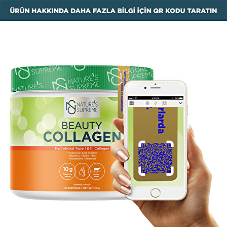 Nature's Supreme Beauty Collagen Powder 120 Gr - ERİK