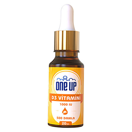 One Up D3 Vitamini 1000 IU 20 mL Damla - AROMASIZ