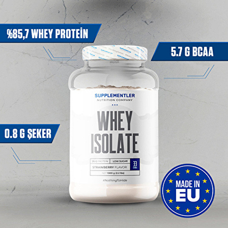 Supplementler.com Whey Isolate 1000 Gr - ÇİKOLATA