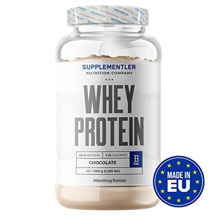 Supplementler.com Whey Protein 1000 Gr - BİSKÜVİ