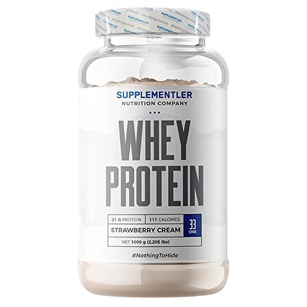 Supplementler.com Whey Protein 1000 Gr - BİSKÜVİ