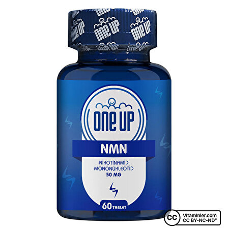 One Up NMN 50 Mg 60 Tablet - AROMASIZ
