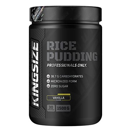 Kingsize Nutrition Rice Pudding 1500 Gr - ÇİKOLATA