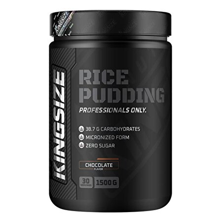 Kingsize Nutrition Rice Pudding 1500 Gr - MUZ