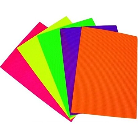 Puti Fosforlu Renkli Fotokopi Kağıdı 100 lü 5 Renk