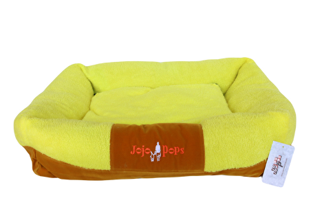 Jojo Pops Ultra Lüx No 6 Minderli Kedi Evi Sarı 